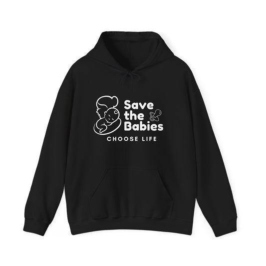 Save the Babies  Heavy Blend™ Hooded Sweatshirt