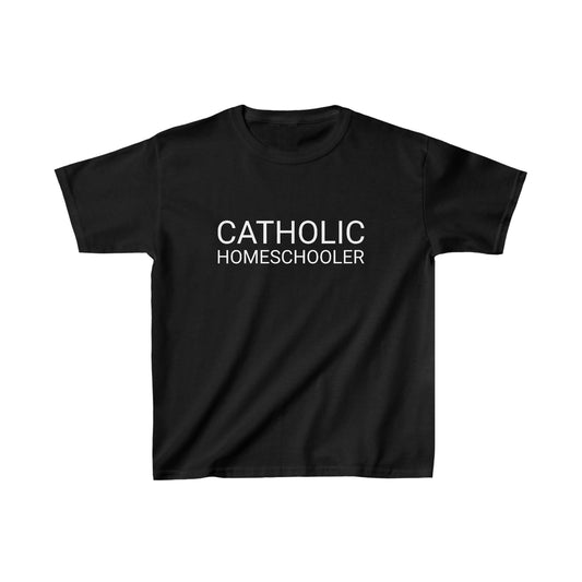 Catholic Homeschooler Kids Heavy Cotton™ Tee